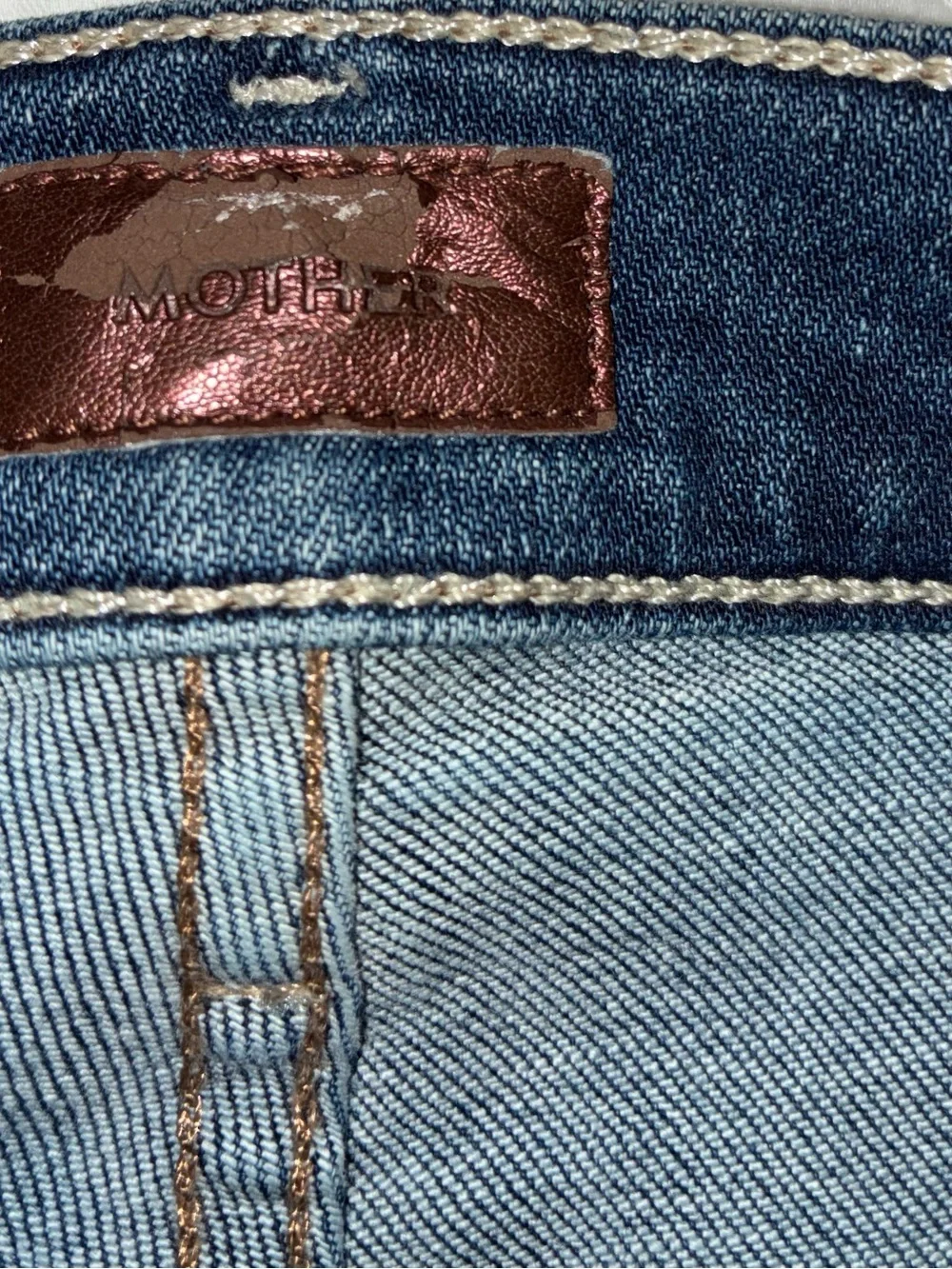 Mother Denim - The Swooner Rascal Ankle‎ Straight-Leg Jean in Hot Springs Sz 28